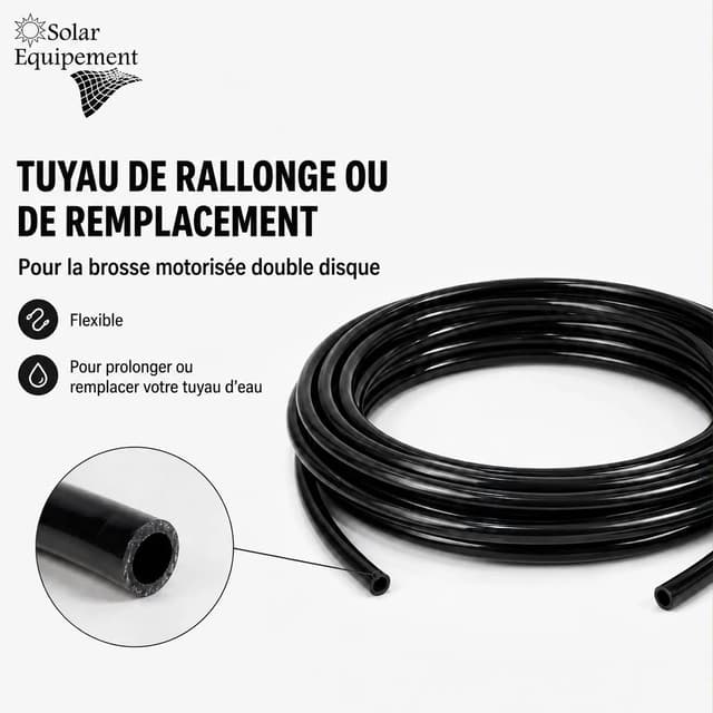 Tuyau d'arrivée d'eau Ø12 mm — photo 1 sur 1